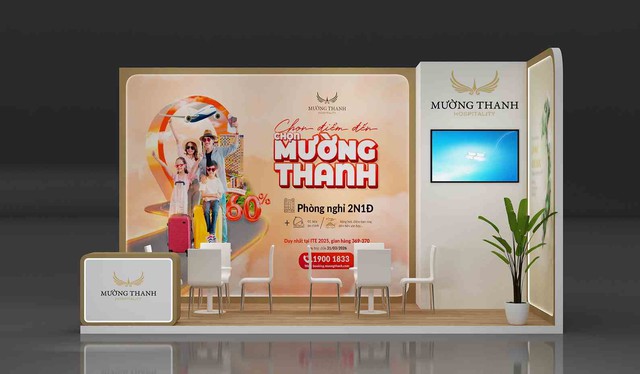Tập đoàn Mường Thanh mang cơ hội ‘lựa chọn vàng’ cho du khách tại ITE HCMC 2025 - Ảnh 3. Tập đoàn Mường Thanh mang cơ hội ‘lựa chọn vàng’ cho du khách tại ITE HCMC 2025 - Ảnh 3.