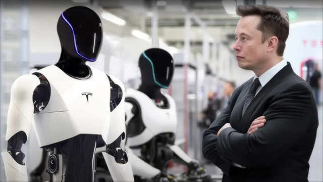 Elon Musk nói robot Optimus sẽ 'gánh' Tesla  - Ảnh 1.