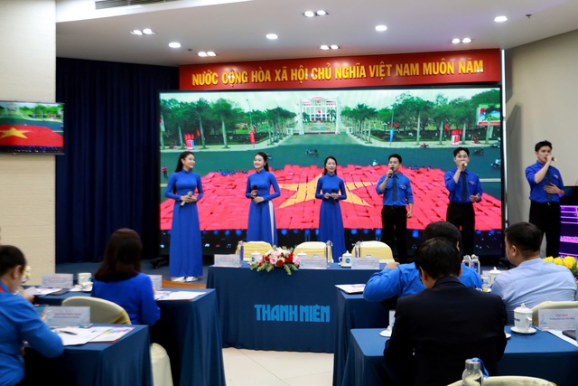 Gặp gỡ báo chí giới thiệu Cuộc thi sáng tác ca khúc tuyên truyền Đại hội Đoàn - Ảnh 10.