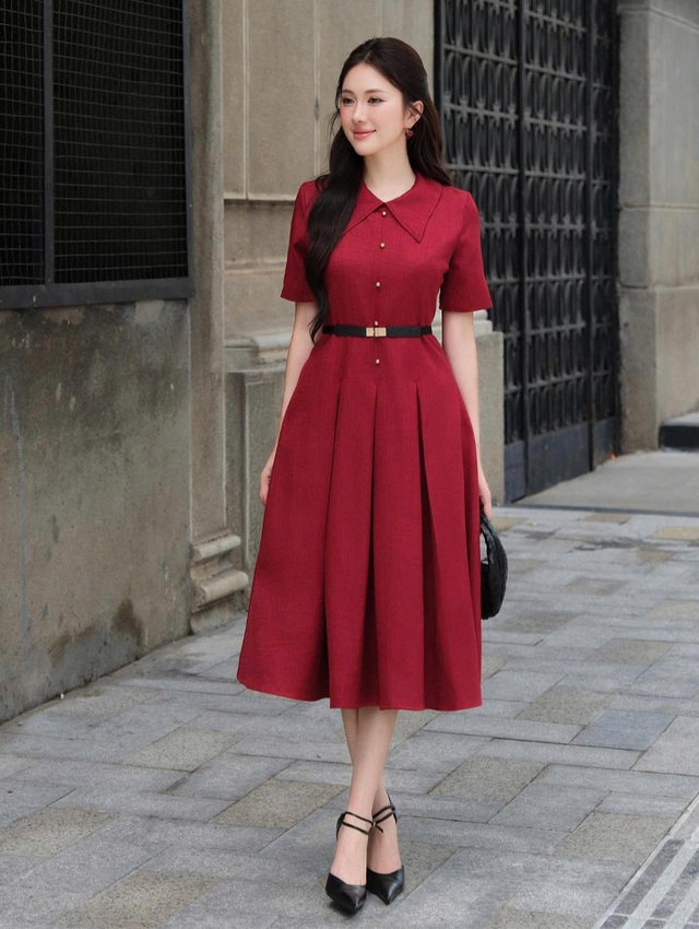 Váy midi - Ảnh 8.