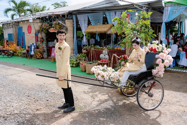 Độc đáo đám cưới được trang trí theo phong cách 'ông bà anh' - Ảnh 1.