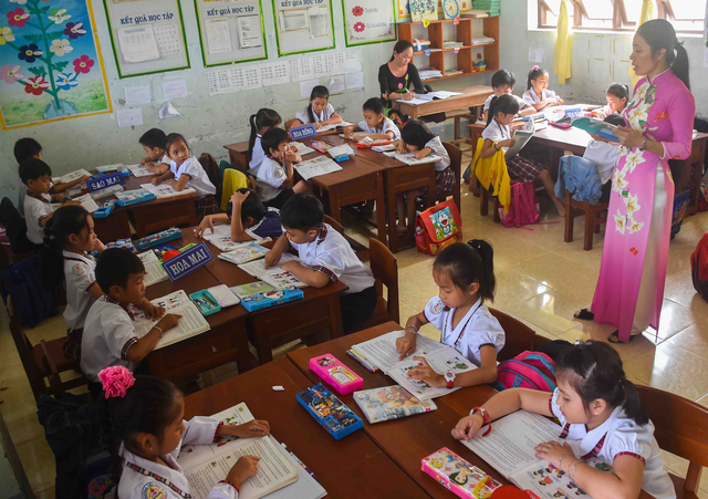 Cà Mau: 288 trường mầm non và tiểu học chờ dạy học bán trú - Ảnh 1.
