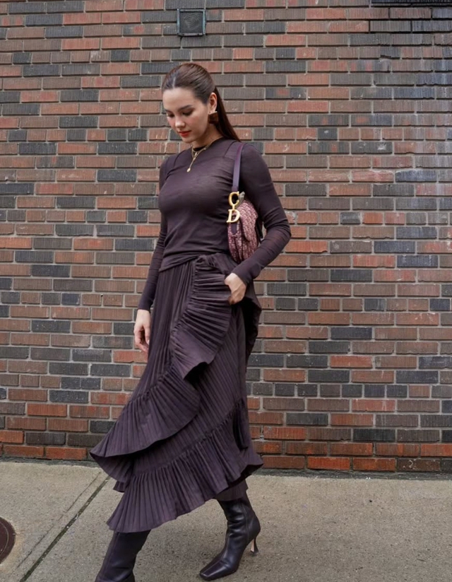 Chào thu với trang phục gam màu trung tính - Ảnh 6.