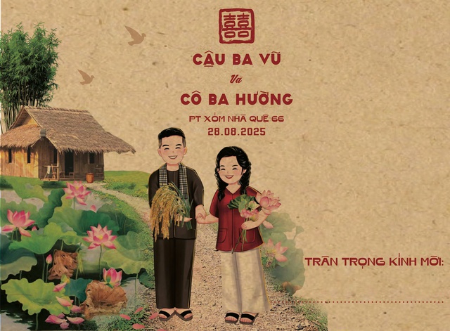 Độc đáo đám cưới được trang trí theo phong cách 'ông bà anh' - Ảnh 8.