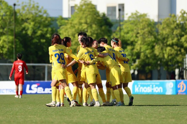 H&agrave; Nội c&oacute; 3 điểm ng&agrave;y khai m&agrave;n giải nữ, B&iacute;ch Th&ugrave;y tỏa s&aacute;ng nhưng Th&aacute;i Nguy&ecirc;n vẫn chịu chia điểm- Ảnh 2.