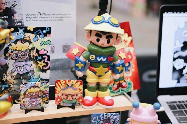 Chàng trai sáng tạo đồ chơi nghệ thuật chinh phục hội chợ quốc tế - Ảnh 4.