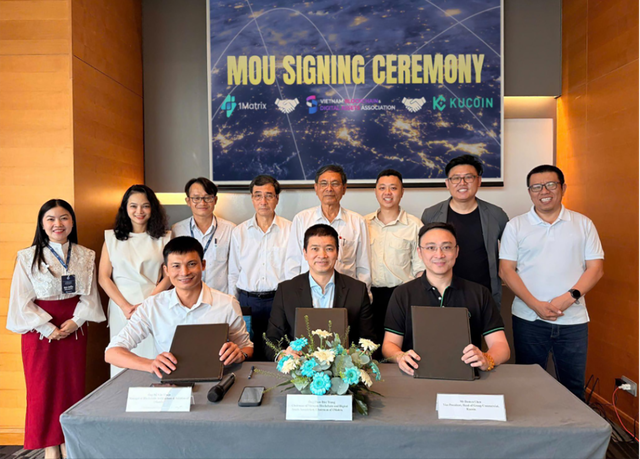 VBA, KuCoin và 1Matrix hợp tác phát triển blockchain và tài sản số tại Việt Nam - Ảnh 1. VBA, KuCoin và 1Matrix hợp tác phát triển blockchain và tài sản số tại Việt Nam - Ảnh 1.