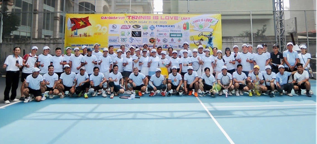 Tennis Is Love 2025: S&acirc;n chơi phong tr&agrave;o, lan tỏa y&ecirc;u thương- Ảnh 1.