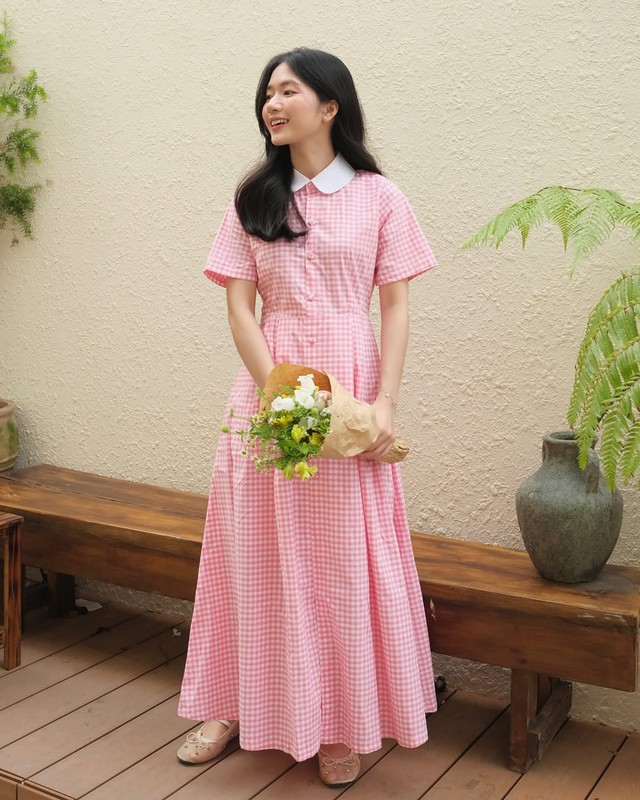 Mặc đẹp, sang dễ dàng cùng váy sơ mi họa tiết- Ảnh 6.