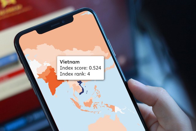 Việt Nam và Mỹ cùng thăng hạng trên bảng chỉ số chấp nhận tiền điện tử - Ảnh 2.