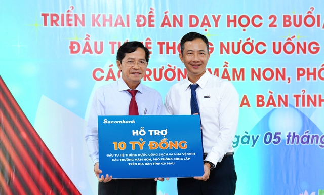 Sacombank ‘Ươm mầm cho những ước mơ’ - chung tay vun đắp thế hệ trẻ - Ảnh 10.