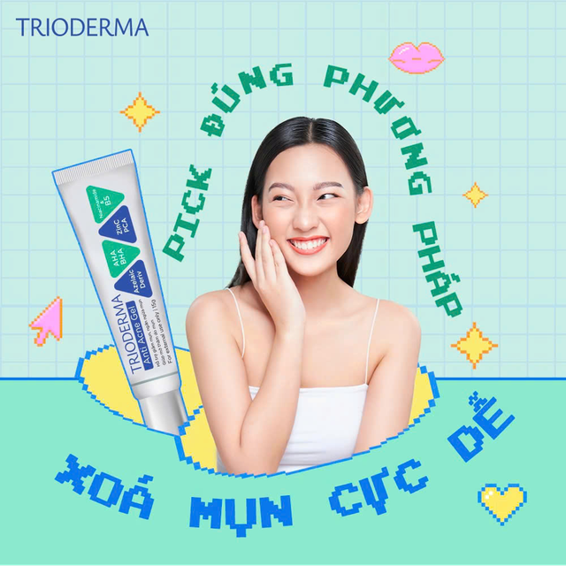 Gợi ý các bước chăm sóc da mụn với Trioderma chuẩn chuyên gia da láng mịn - Ảnh 12.