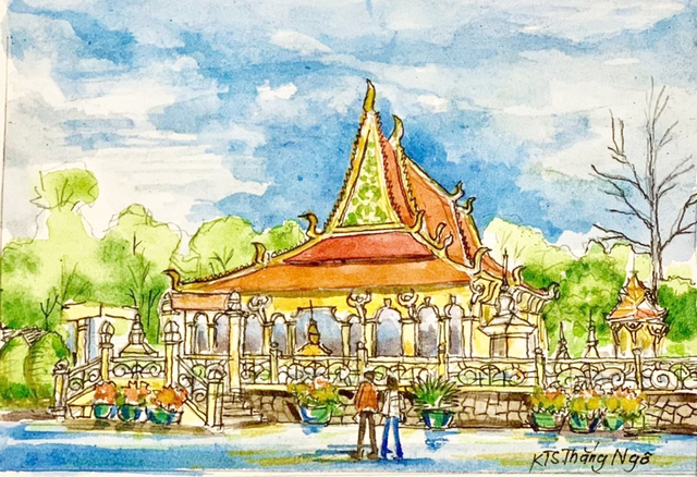 Chùa Âng, nơi được rắn và chim thần bảo vệ- Ảnh 1. Chùa Âng, nơi được rắn và chim thần bảo vệ- Ảnh 1.