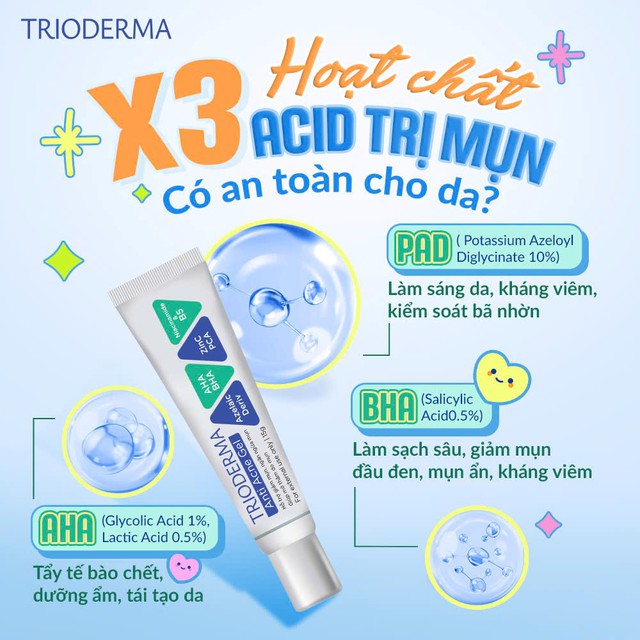 Gợi ý các bước chăm sóc da mụn với Trioderma chuẩn chuyên gia da láng mịn - Ảnh 8.