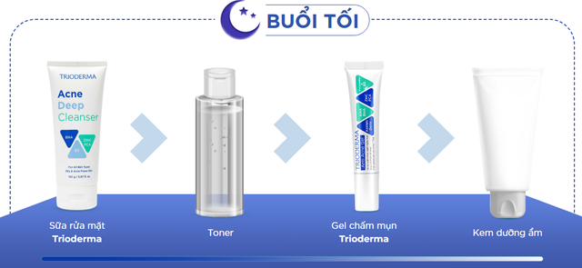 Gợi ý các bước chăm sóc da mụn với Trioderma chuẩn chuyên gia da láng mịn - Ảnh 10.