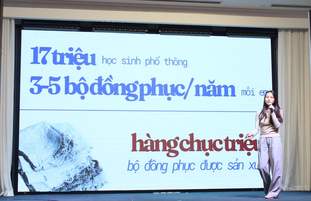 '17 triệu học sinh, hàng chục triệu bộ đồng phục mỗi năm, rồi sẽ đi đâu?' - Ảnh 2.