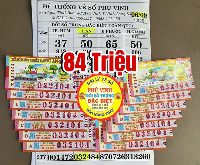 Xổ số miền Nam ngày 6 tháng 9: Vừa xuất hiện 14 tờ trúng đài Long An - Ảnh 1.