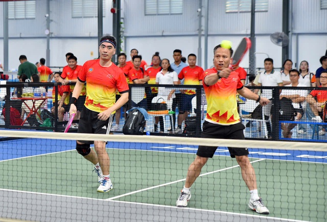 Sôi nổi giải pickleball TAND TP.HCM mở rộng 2025 - Ảnh 2.