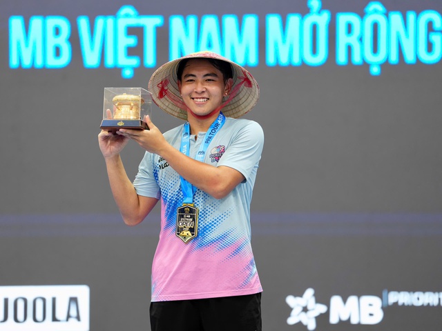 Phúc Huỳnh 'out trình' ở giải pickleball PPA Tour Asia Việt Nam mở rộng - Ảnh 2.