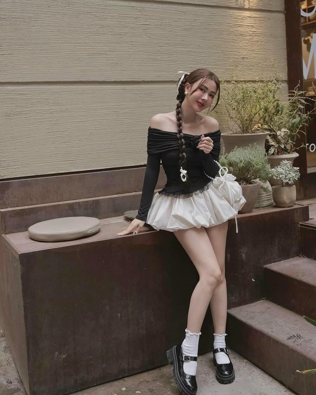 Chân váy bí trở lại, 'đốn tim' mọi cô gái mê sự ngọt ngào - Ảnh 5.