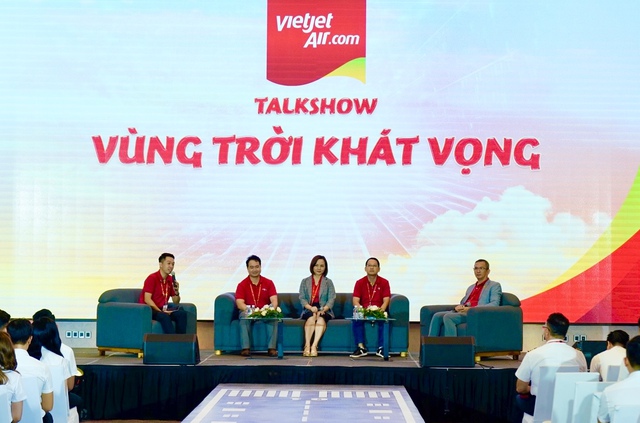 Vietjet chào đón gần 1.000 ứng viên tài năng tại Vietjet Sky Career Day 2025 - Ảnh 6.