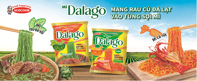 Acecook Việt Nam ra mắt sản phẩm mì ăn liền Dalago - Ảnh 1.