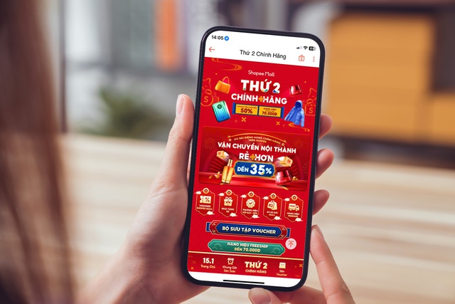 Mua sắm an toàn và tăng trưởng bền vững với Shopee Mall - Ảnh 1.