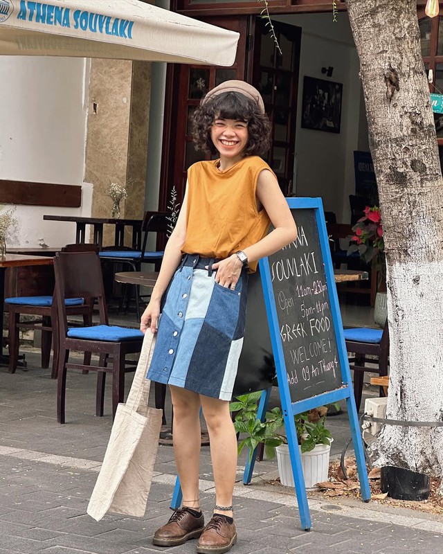 Biến hóa đa sắc màu với phong cách thời trang patchwork- Ảnh 2.