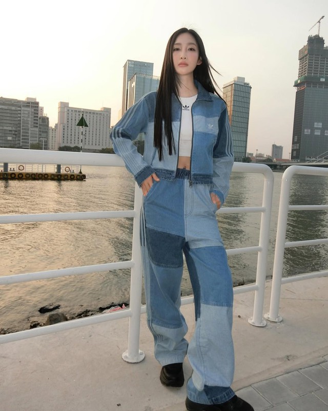 Biến hóa đa sắc màu với phong cách thời trang patchwork- Ảnh 3.