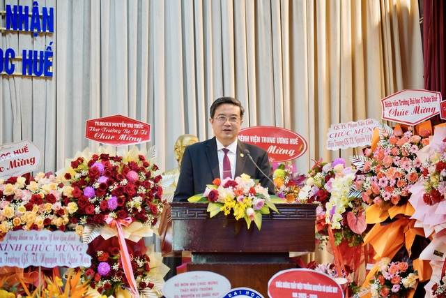 GS Nguyễn Vũ Quốc Huy tiếp tục giữ chức Hiệu trưởng ĐH Y Dược Huế- Ảnh 2.