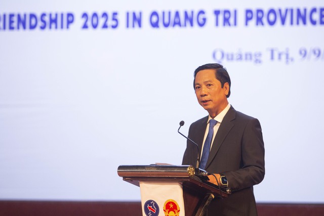 - Ảnh 1. Chương trình Bạn bè Thái Bình Dương năm 2025 diễn ra tại Quảng Trị - Ảnh 1.
