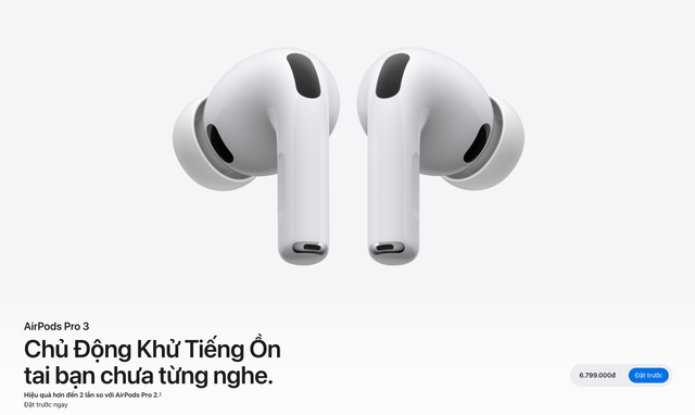 Apple nâng cấp mạnh mẽ cho AirPods Pro 3 - Ảnh 1. Apple nâng cấp mạnh mẽ cho AirPods Pro 3 - Ảnh 1.