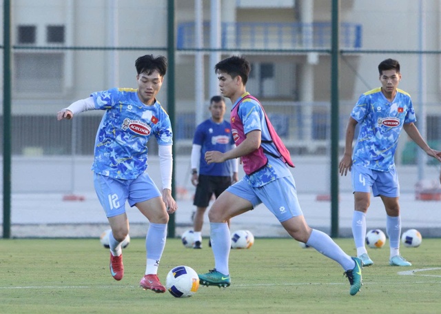 Hiểu Minh n&oacute;i rất hay về mục ti&ecirc;u khi U.23 Việt Nam đối đầu Jordan, thầy Kim dặn kỹ l&agrave;&hellip;- Ảnh 2.