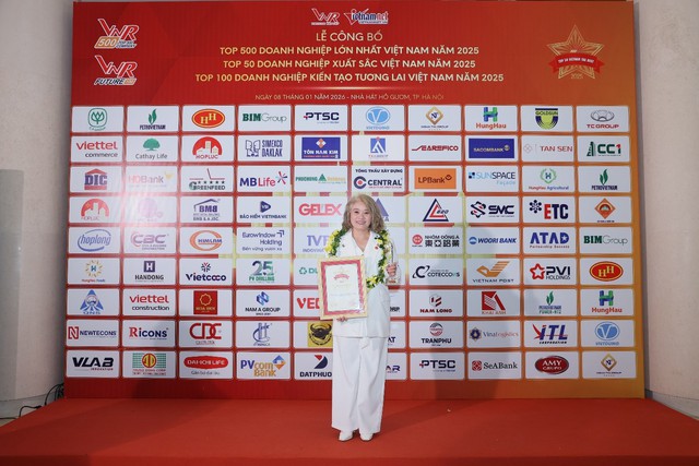 Cathay Life Việt Nam được vinh danh trong Top 500 doanh nghiệp lớn nhất Việt Nam năm 2025- Ảnh 2.