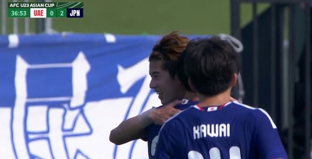 U.23 Nhật Bản 'đ&egrave; bẹp' UAE để x&acirc;y chắc ng&ocirc;i đầu, U.23 H&agrave;n Quốc thắng đậm Li Băng- Ảnh 1.