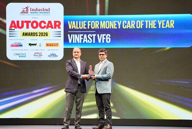 VinFast VF 6 nhận giải 'Mẫu xe đ&aacute;ng tiền nhất năm' tại Autocar India Awards 2026- Ảnh 1.