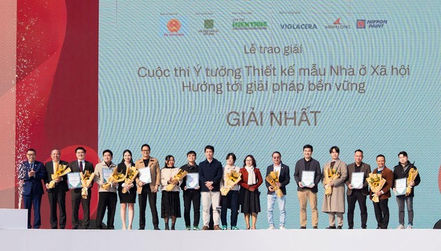 Kim Oanh Group đạt giải Nhất cuộc thi thiết kế nhà ở xã hội hướng tới phát triển bền vững- Ảnh 1. Kim Oanh Group đạt giải Nhất cuộc thi thiết kế nhà ở xã hội hướng tới phát triển bền vững- Ảnh 1.