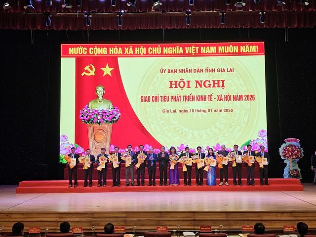 Gia Lai giao KPI phát triển kinh tế, xã hội đến 135 xã, phường- Ảnh 1. Gia Lai giao KPI phát triển kinh tế, xã hội đến 135 xã, phường- Ảnh 1.