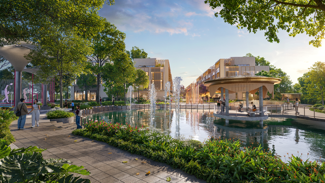 Dấu ấn Art-Urban trong nghệ thuật thiết kế cảnh quan Essensia Broadway- Ảnh 4.