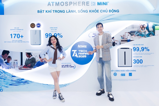 Amway chinh phục Tech Awards 2025 bằng c&ocirc;ng nghệ &lsquo;vị nh&acirc;n sinh&rsquo;- Ảnh 4.