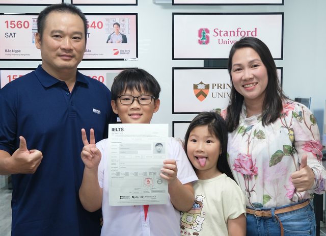 B&eacute; trai 10 tuổi ở TP.HCM đạt 8.0 IELTS - Ảnh 2.