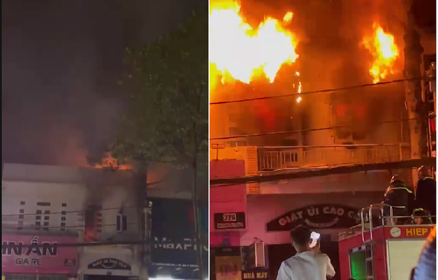 Đồng Nai: Cháy cơ sở giặt ủi cao cấp ở phường Tam Hiệp- Ảnh 1. Đồng Nai: Cháy cơ sở giặt ủi cao cấp ở phường Tam Hiệp- Ảnh 1.