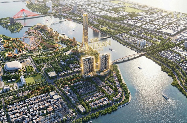 The Meridian ra mắt tại Đà Nẵng: 'Siêu du thuyền' kiến trúc chính thức hạ thủy sông Hàn- Ảnh 1. The Meridian ra mắt tại Đà Nẵng: 'Siêu du thuyền' kiến trúc chính thức hạ thủy sông Hàn- Ảnh 1.