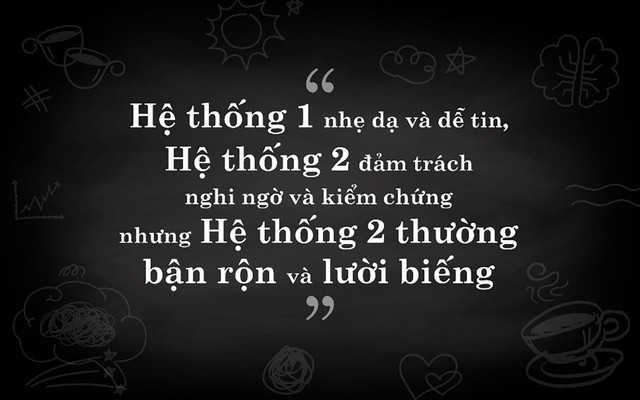 Giải mã Tư duy nhanh và chậm- Ảnh 4. Giải mã Tư duy nhanh và chậm - Ảnh 5.