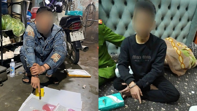 Quảng Trị: Bắt giữ 2 nghi phạm t&agrave;ng trữ ma t&uacute;y v&agrave; vũ kh&iacute; qu&acirc;n dụng - Ảnh 1.