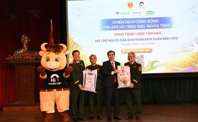 Khởi động chương tr&igrave;nh thiện nguyện 'Tải app Hi1 - Trao gạo nghĩa t&igrave;nh'- Ảnh 1.