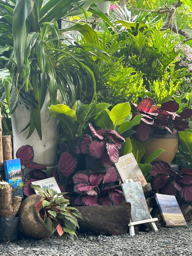 Một kh&ocirc;ng gian xanh mướt hiếm c&oacute; ở đ&ocirc; thị trong s&aacute;ch của Trần Th&ugrave;y Linh - Ảnh 5.