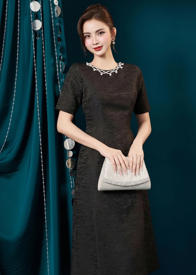 Chạm ngưỡng quý phái cùng những thiết kế đính ngọc trai Chạm ngưỡng quý phái cùng những thiết kế đính ngọc trai- Ảnh 1.