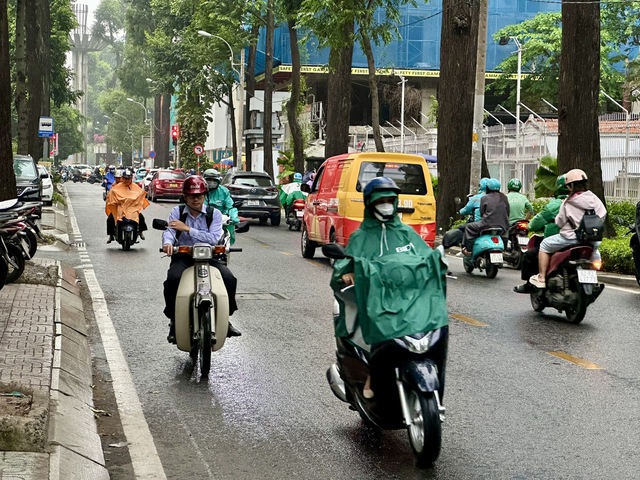 Mưa tr&aacute;i m&ugrave;a bất ngờ xuất hiện ở TP.HCM v&agrave; Nam bộ - Ảnh 1.
