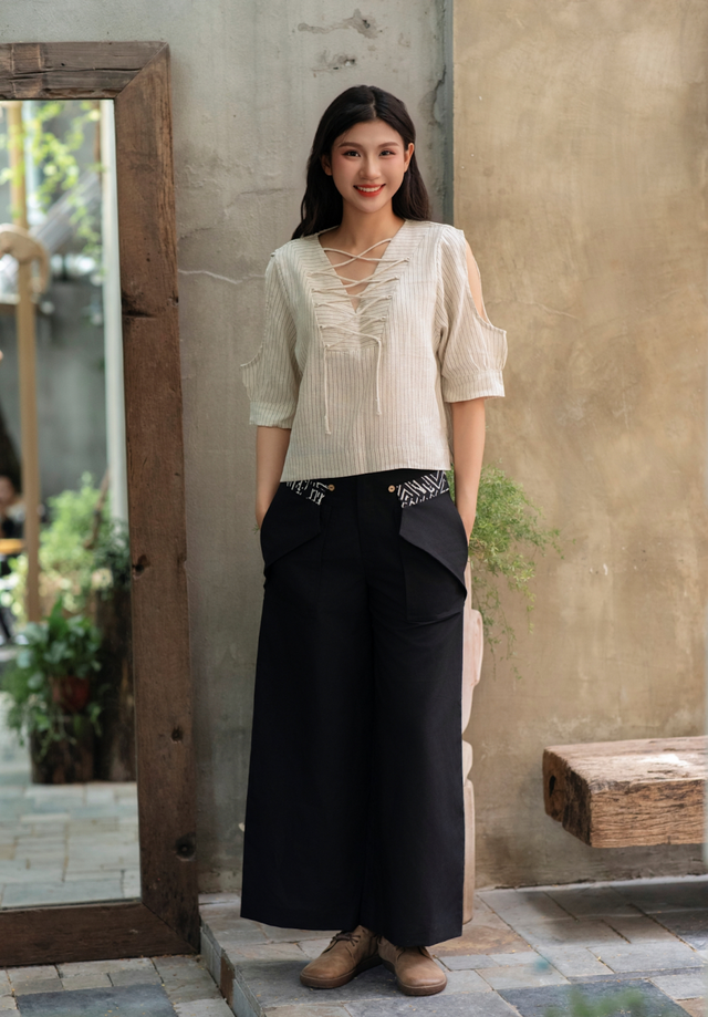 Áo tay lửng với muôn kiểu biến hóa, làm chủ môi trường công sở - Ảnh 8.